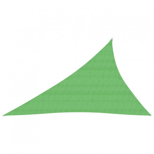 Uždanga nuo saulės, šviesiai žalia, 4x5x6,8m, HDPE, 160g/m²