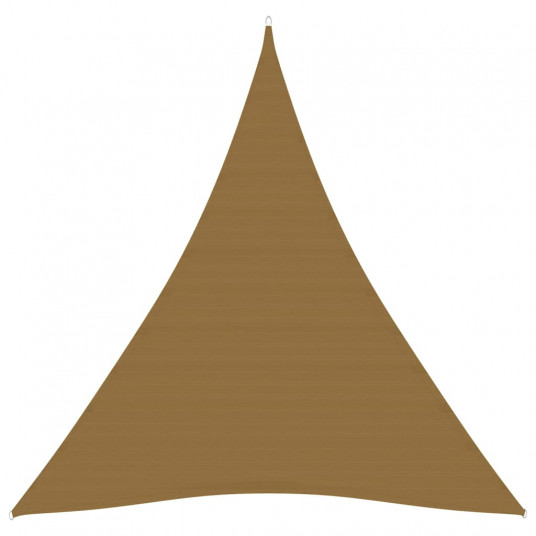  Uždanga nuo saulės, taupe spalvos, 3x4x4m, HDPE, 160g/m² 