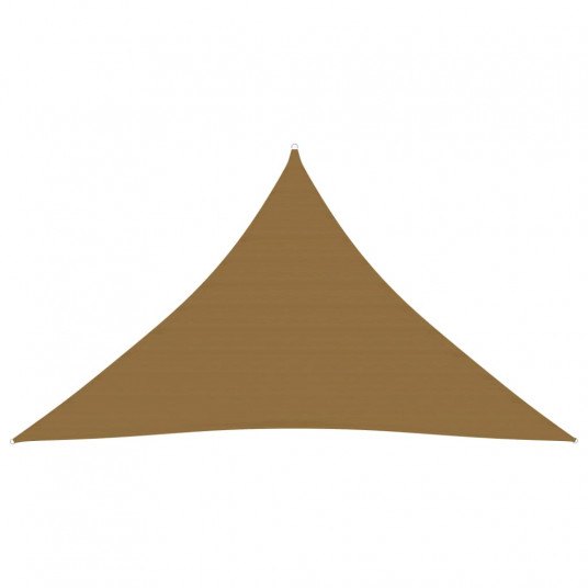Uždanga nuo saulės, taupe spalvos, 4x4x5,8m, HDPE, 160g/m²