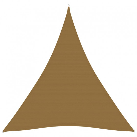 Uždanga nuo saulės, taupe spalvos, 4x5x5m, HDPE, 160g/m²