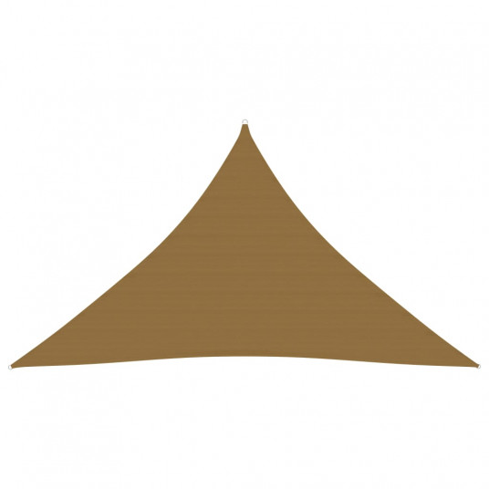 Uždanga nuo saulės, taupe spalvos, 5x5x6m, HDPE, 160g/m²