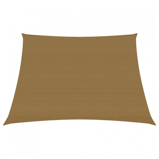 Uždanga nuo saulės, taupe spalvos, 4/5x3m, HDPE, 160g/m²