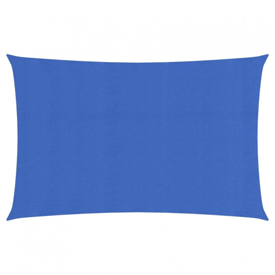 Uždanga nuo saulės, mėlynos spalvos, 2x5m, HDPE, 160g/m²