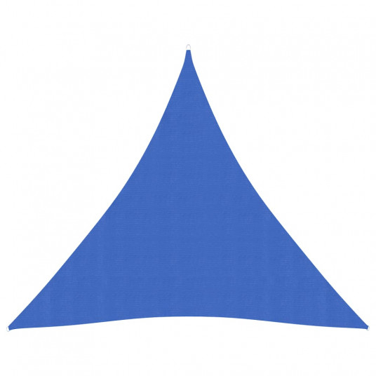 Uždanga nuo saulės, mėlynos spalvos, 4x4x4m, HDPE, 160g/m²