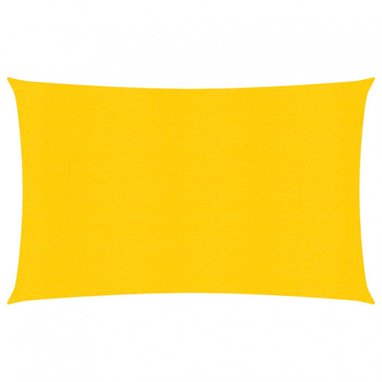 Uždanga nuo saulės, geltonos spalvos, 2x4m, HDPE, 160g/m²