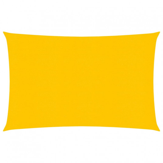Uždanga nuo saulės, geltonos spalvos, 2,5x4m, HDPE, 160g/m²
