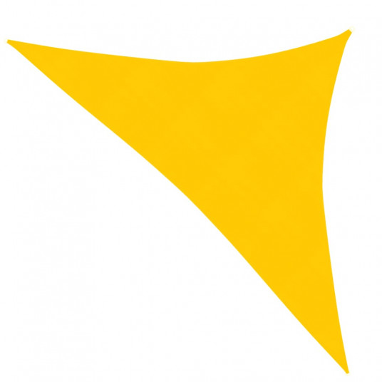 Uždanga nuo saulės, geltona, 3,5x3,5x4,9m, HDPE, 160g/m²