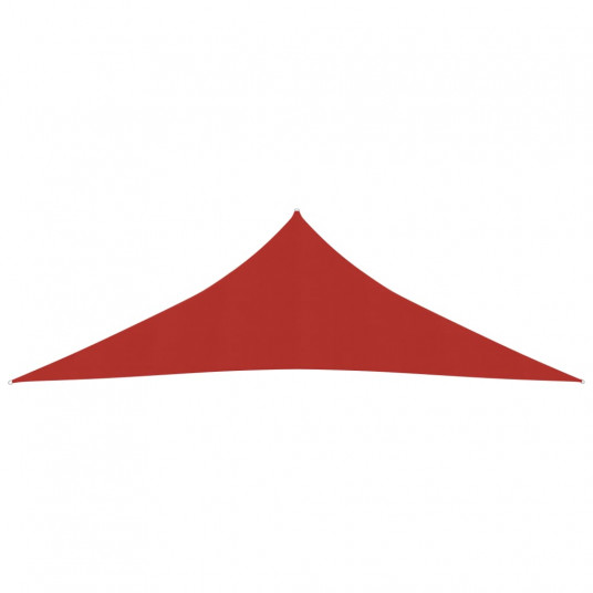 Uždanga nuo saulės, raudonos spalvos, 4x4x5,8m, HDPE, 160g/m²