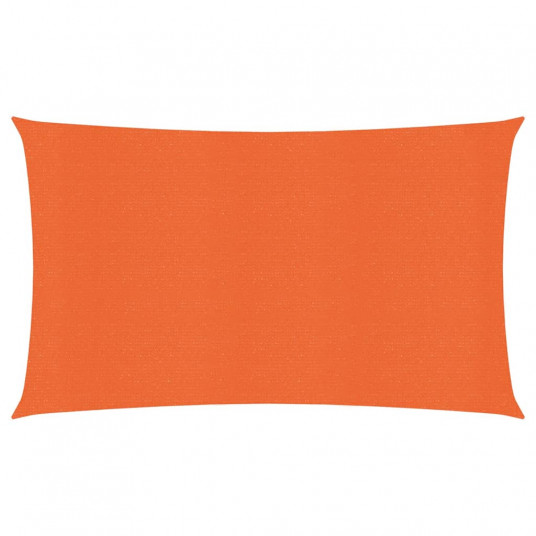 Uždanga nuo saulės, oranžinės spalvos, 2x5m, HDPE, 160g/m²