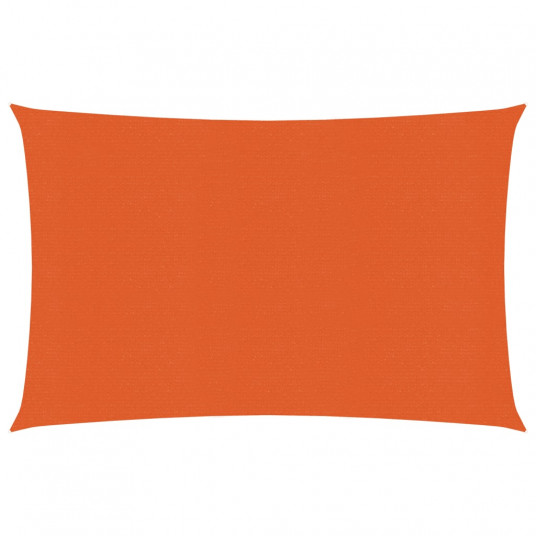 Uždanga nuo saulės, oranžinės spalvos, 2,5x4m, HDPE, 160g/m²