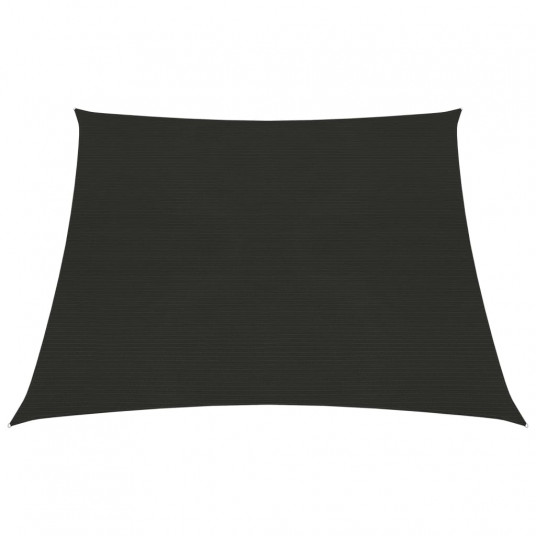  Uždanga nuo saulės, juodos spalvos, 3/4x3m, HDPE, 160g/m² 
