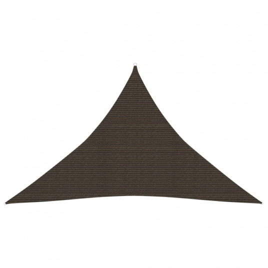 Uždanga nuo saulės, rudos spalvos, 4x4x5,8m, HDPE, 160g/m²