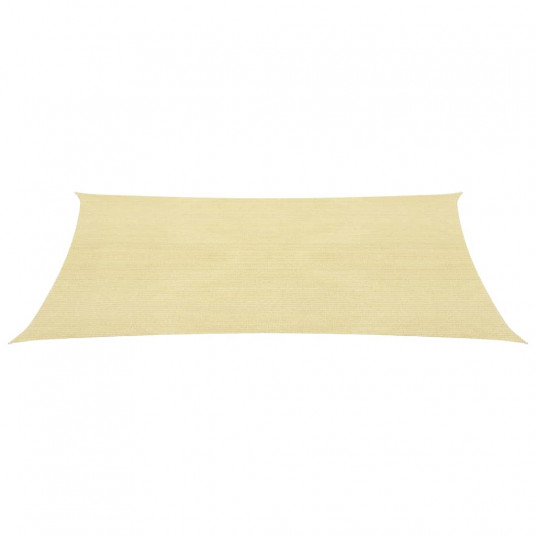 Tentas, HDPE, Stačiakampis, 2x4 m, Smėlio Spalvos