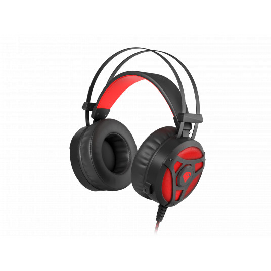  Ausinės Genesis Neon 360, Wired, Black/Red 