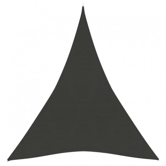 Uždanga nuo saulės, antracito spalvos, 3x4x4m, HDPE, 160g/m²