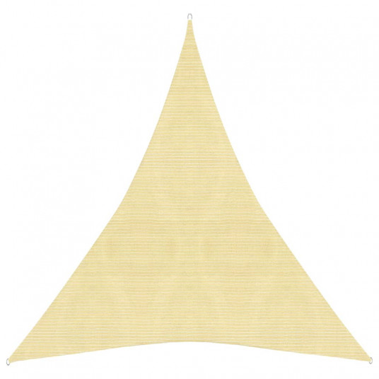  Uždanga nuo saulės, smėlio spalvos, 3x4x4m, HDPE, 160g/m² 