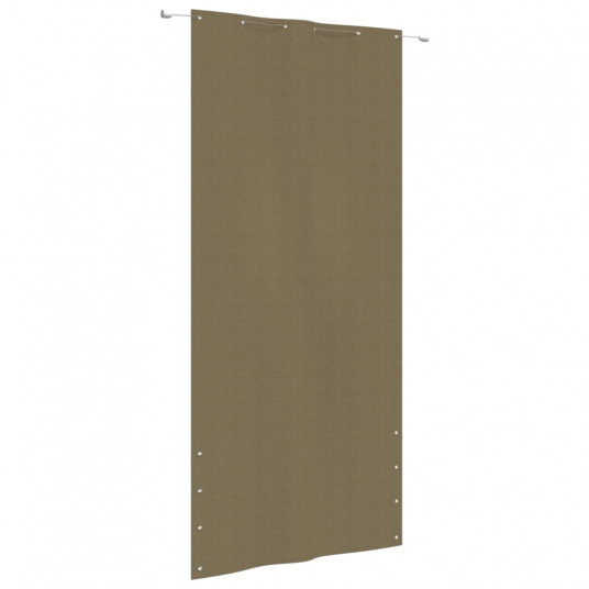  Balkono pertvara, taupe spalvos, 120x240cm, oksfordo audinys 