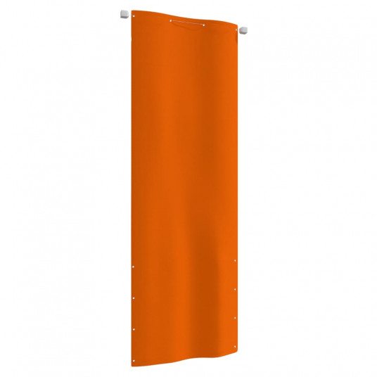 Balkono pertvara, oranžinės spalvos, 80x240cm, oksfordo audinys