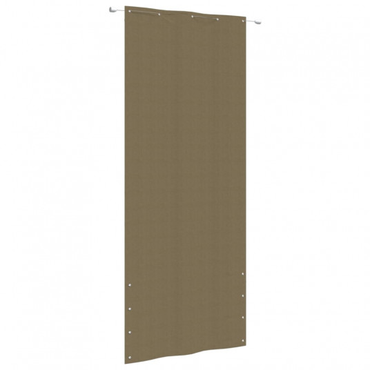  Balkono pertvara, taupe spalvos, 100x240cm, oksfordo audinys 