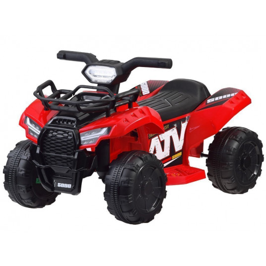 Vaikiškas keturratis "QUAD mini", raudonas
