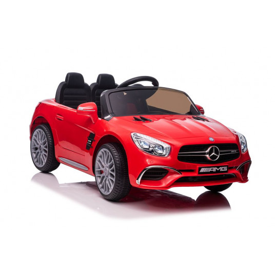 Vienvietis elektromobilis Mercedes SL65, raudonas