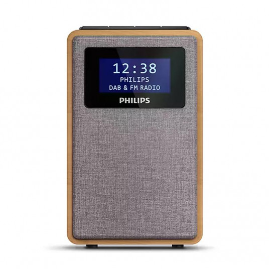  Philips Clock Radio TAR5005/10, FM, DAB+, Alarm functions, 1W 