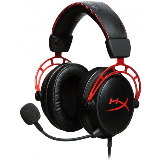  Ausinės HyperX Cloud Alpha Wired Red/Black  