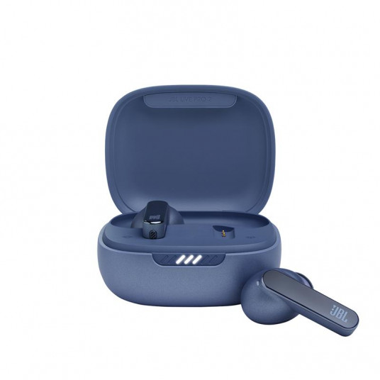 Ausinės JBL Live Pro 2, blue