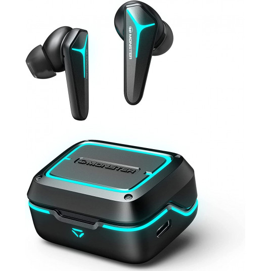  MONSTER Mission V1 True Wireless Earbuds Black 
