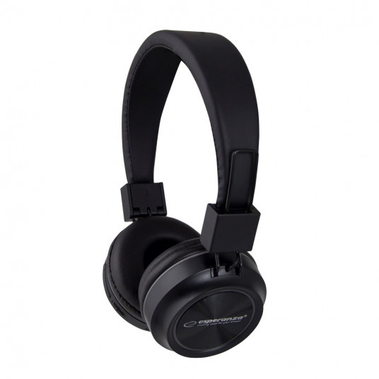  Esperanza EH219 Bluetooth RGB ausinių galvos juosta, juoda 