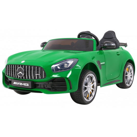 Dvivietis elektromobilis Mercedes-Benz GT R 4x4, žalias lakuotas