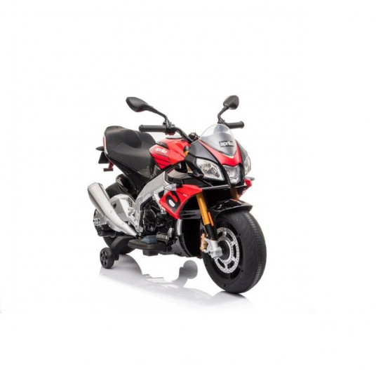 Vienvietis elektrinis motociklas Aprilia Tuono V4, raudonas