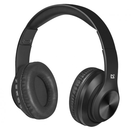  Bluetooth ausinės su mikrofonu DEFENDER FREEMOTION B552 juodos spalvos 