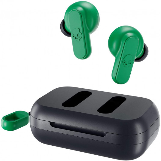  Ausinės Skullcandy Dime  In-ear, Microphone, Noice canceling, Wireless, Dark Blue/Green 