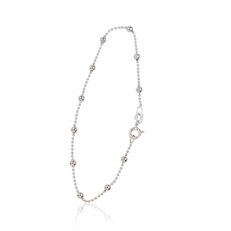 Sidabrinė grandinėlė Bead 1-3 mm