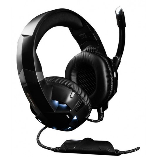  Modecom VOLCANO MC-849 SHIELD 2 ausinių komplekto 3,5 mm juodos spalvos jungtis 
