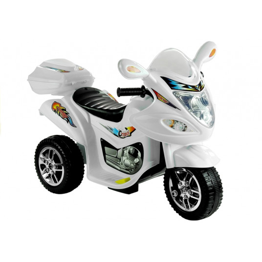 Elektrinis motociklas "BJX-88", baltas