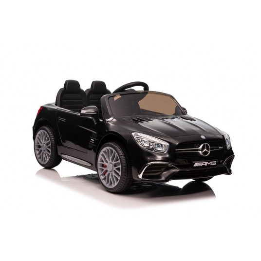 Vienvietis elektromobilis Mercedes SL65, juodas