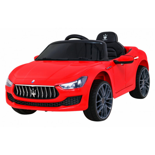Elektromobilis Maserati Ghibli, raudonas