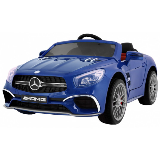 Vaikiškas elektromobilis Mercedes AMG SL65, mėlynas lakuotas