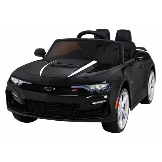 Vienvietis elektromobilis Chevrolet CAMARO 2SS, juodas