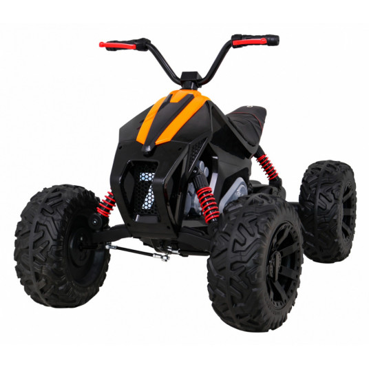 Keturratis Quad Lucky Seven, juodas