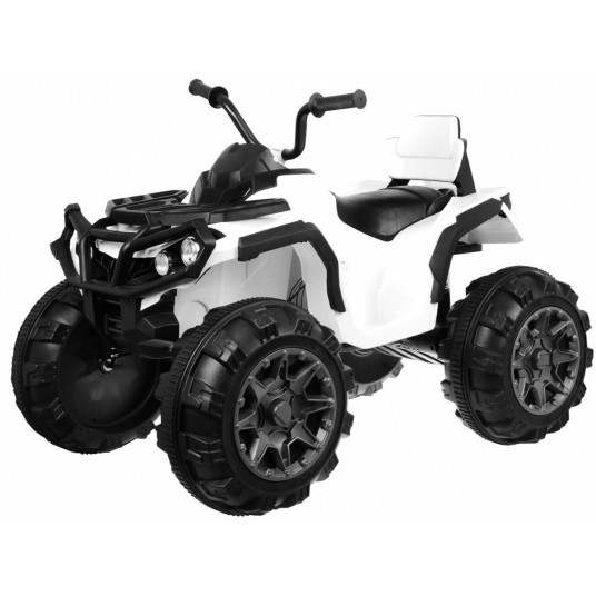  Vaikiškas keturratis Quad ATV, baltas 