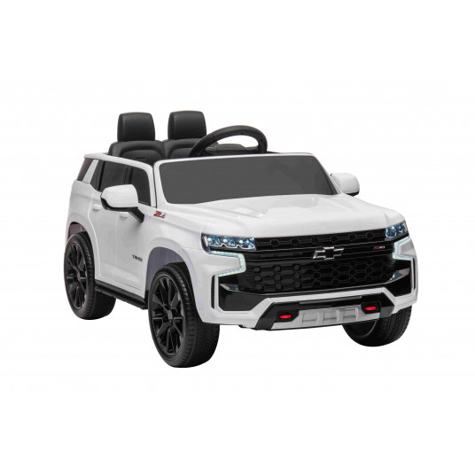 Vienvietis elektromobilis Chevrolet Tahoe, baltas