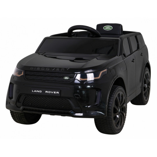 Vienvietis elektromobilis Land Rover Discovery Sport, juodas