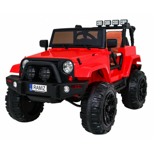  Vienvietis elektromobilis Jeep All Terrain, juodas 