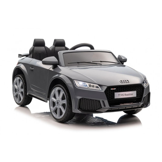 Dvivietis elektromobilis Audi TT RS, pilkas
