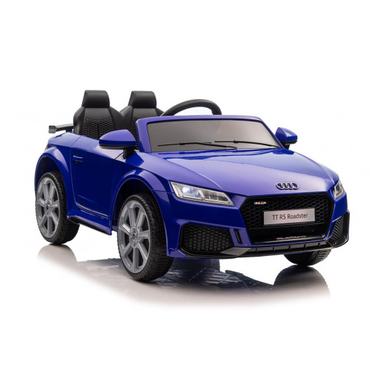 Dvivietis elektromobilis Audi TT RS, mėlynas