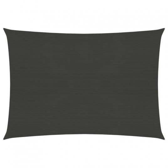 Uždanga nuo saulės, antracito spalvos, 2x3m, HDPE, 160g/m²