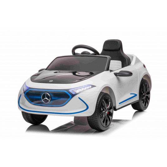 Vienvietis elektromobilis Mercedes Benz AMG EQA, baltas